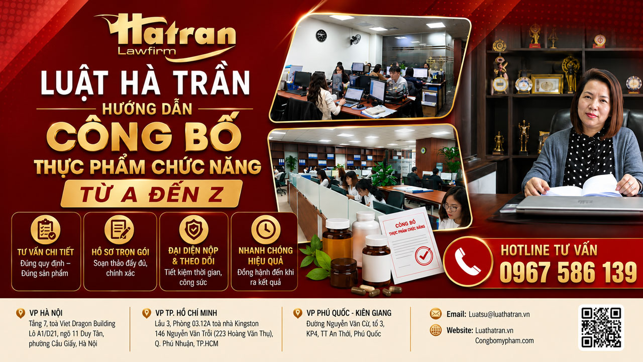 Hướng dẫn công bố thực phẩm chức năng từ A đến Z